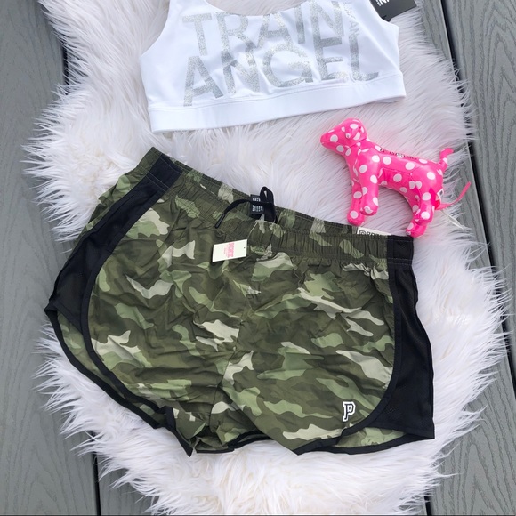 PINK Victoria's Secret Pants - VS PINK camo sport shorts